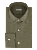 Shirt van katoen | Groen