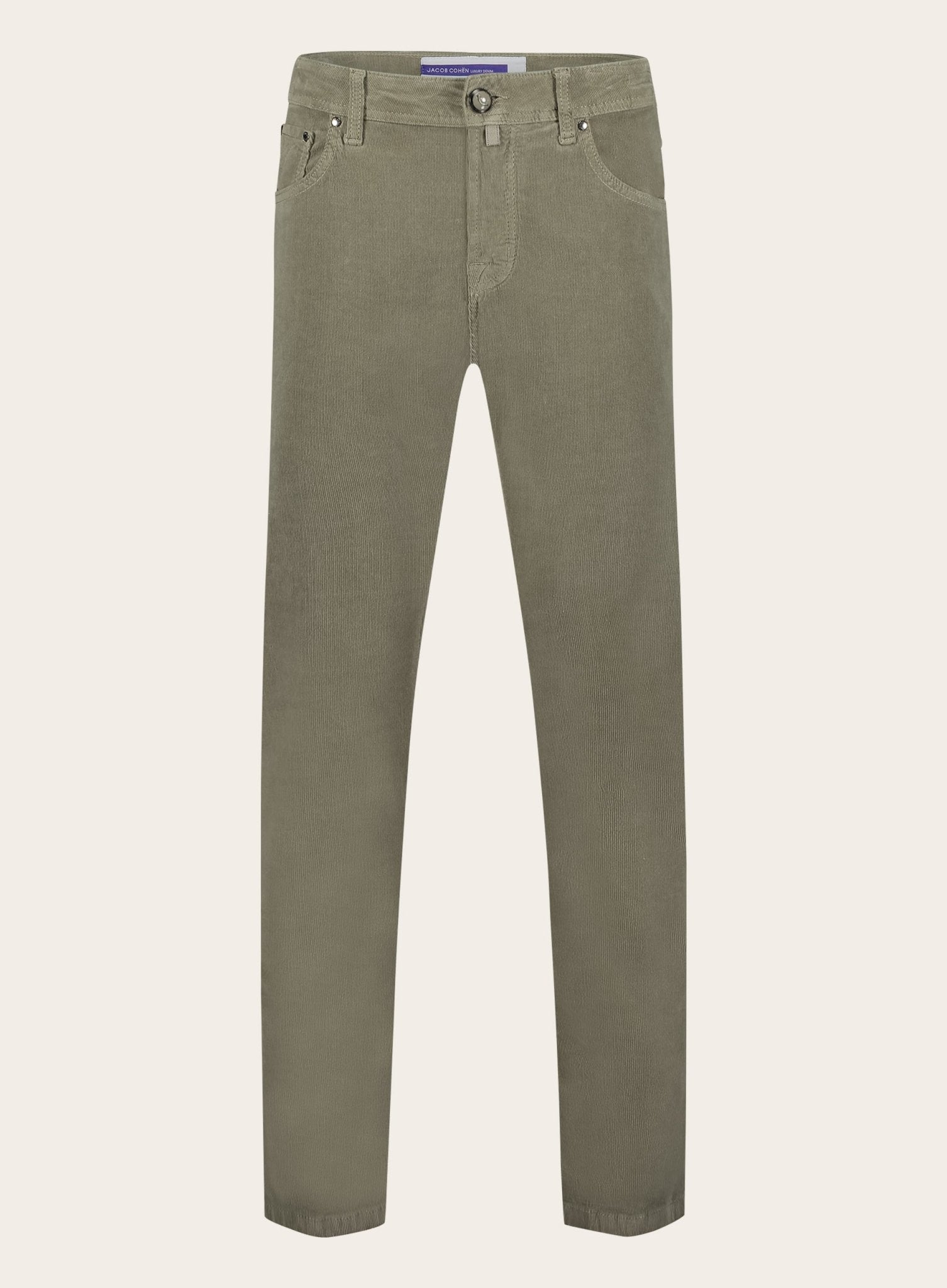 Nick Slim-fit Geribde Jeans | TAUPE