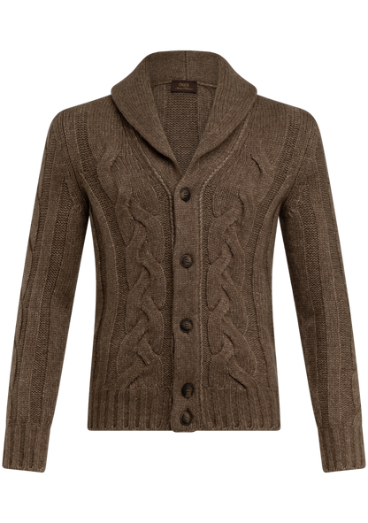 Cardigan van virgin wol | Beige