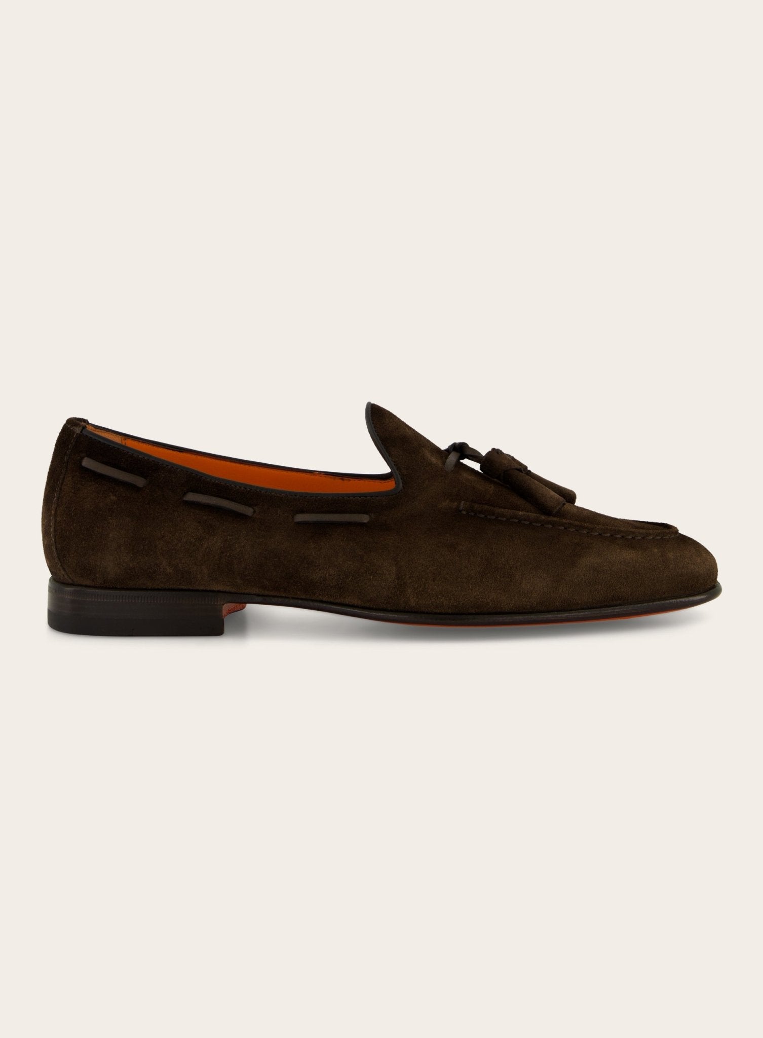 Tassel loafers van suède | D.Bruin