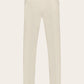 Slim-fit jeans van katoen | Beige
