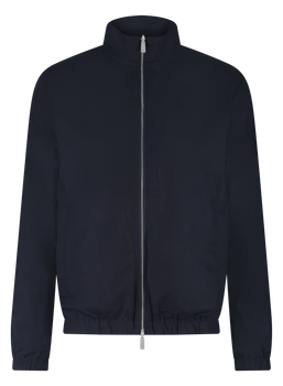 Reversible jack van wol en cashmere  | BLUE NAVY