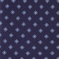 Bloemenprint stropdas van zijde | BLUE NAVY