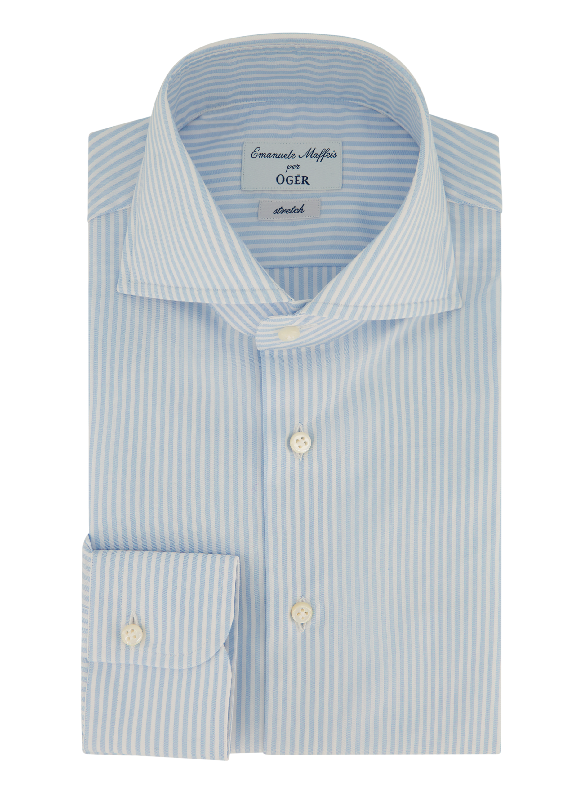 Shirt van katoen | L.Blauw