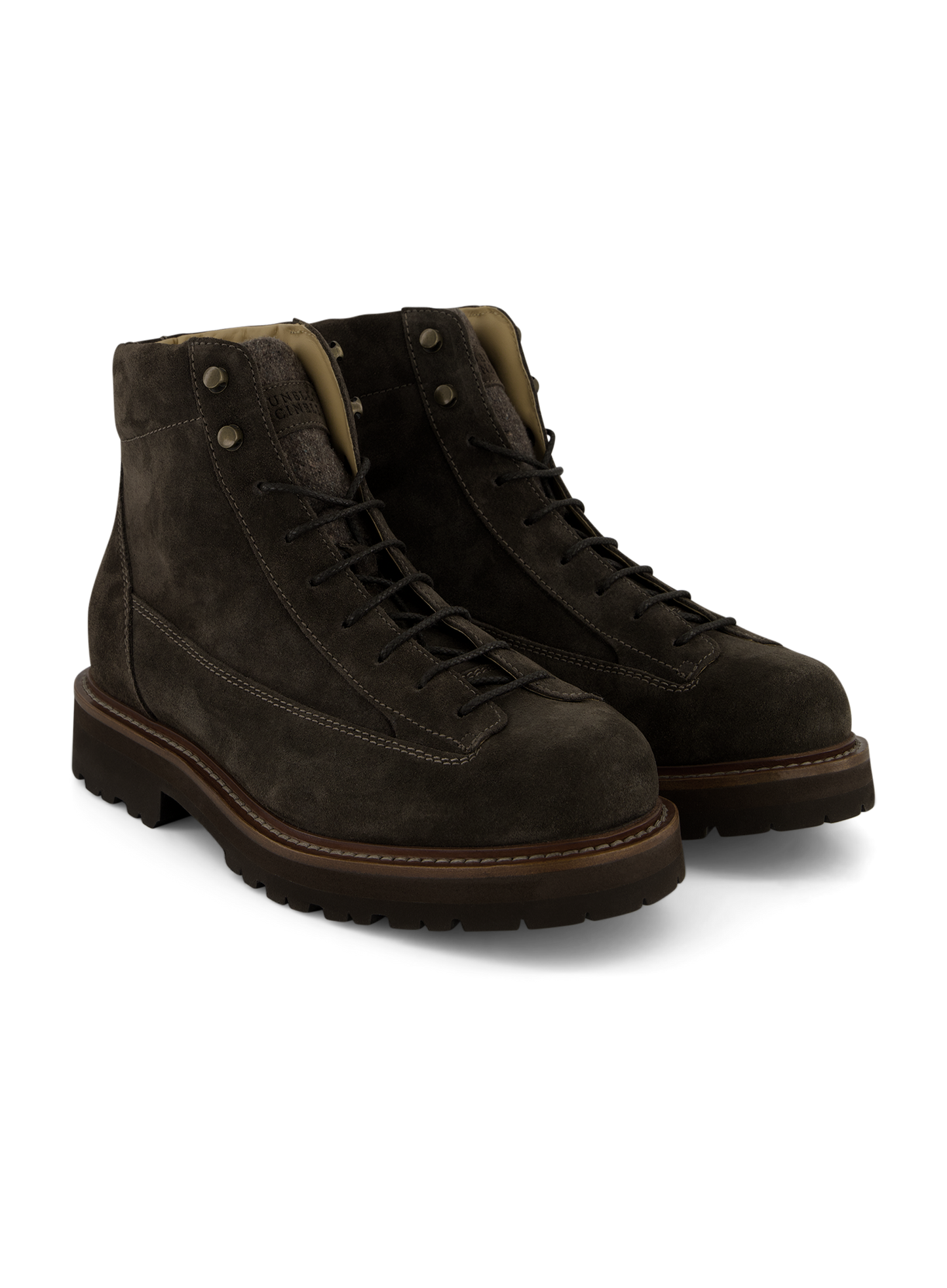 Outdoor boots van suéde | Bruin