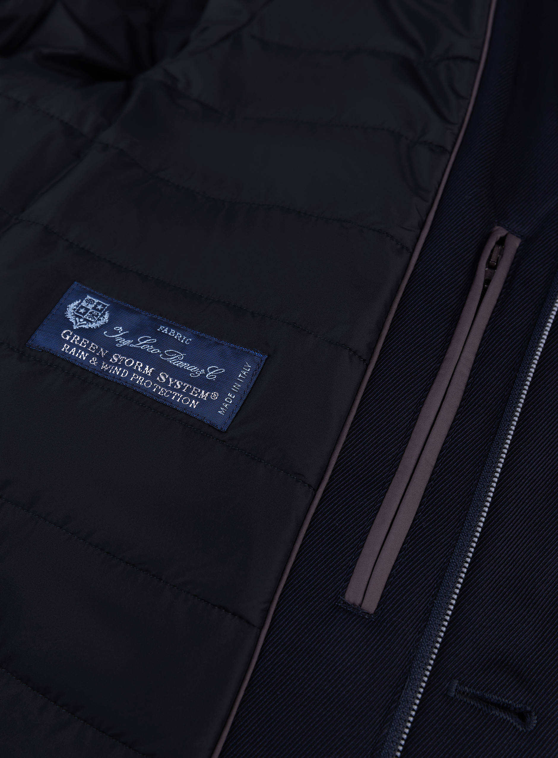 Jas van virgin wol | FULL_WIDTH | BLUE NAVY