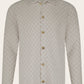 Visgraat overshirt van linnen | Beige