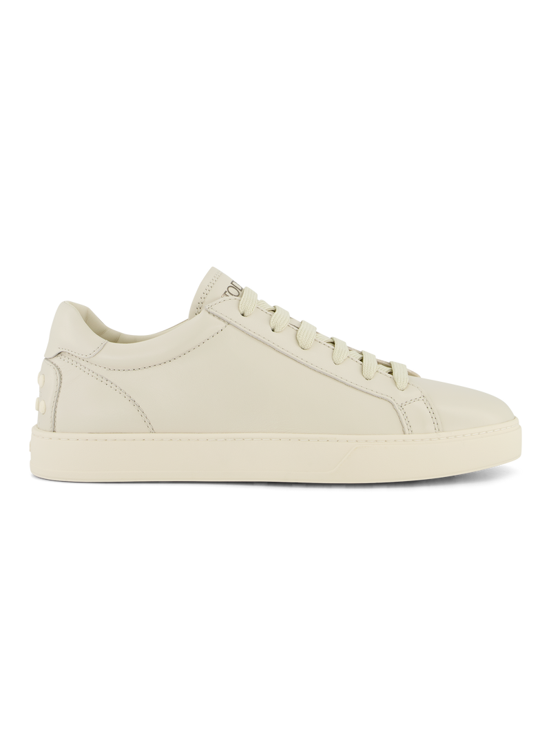 Sneakers van leer