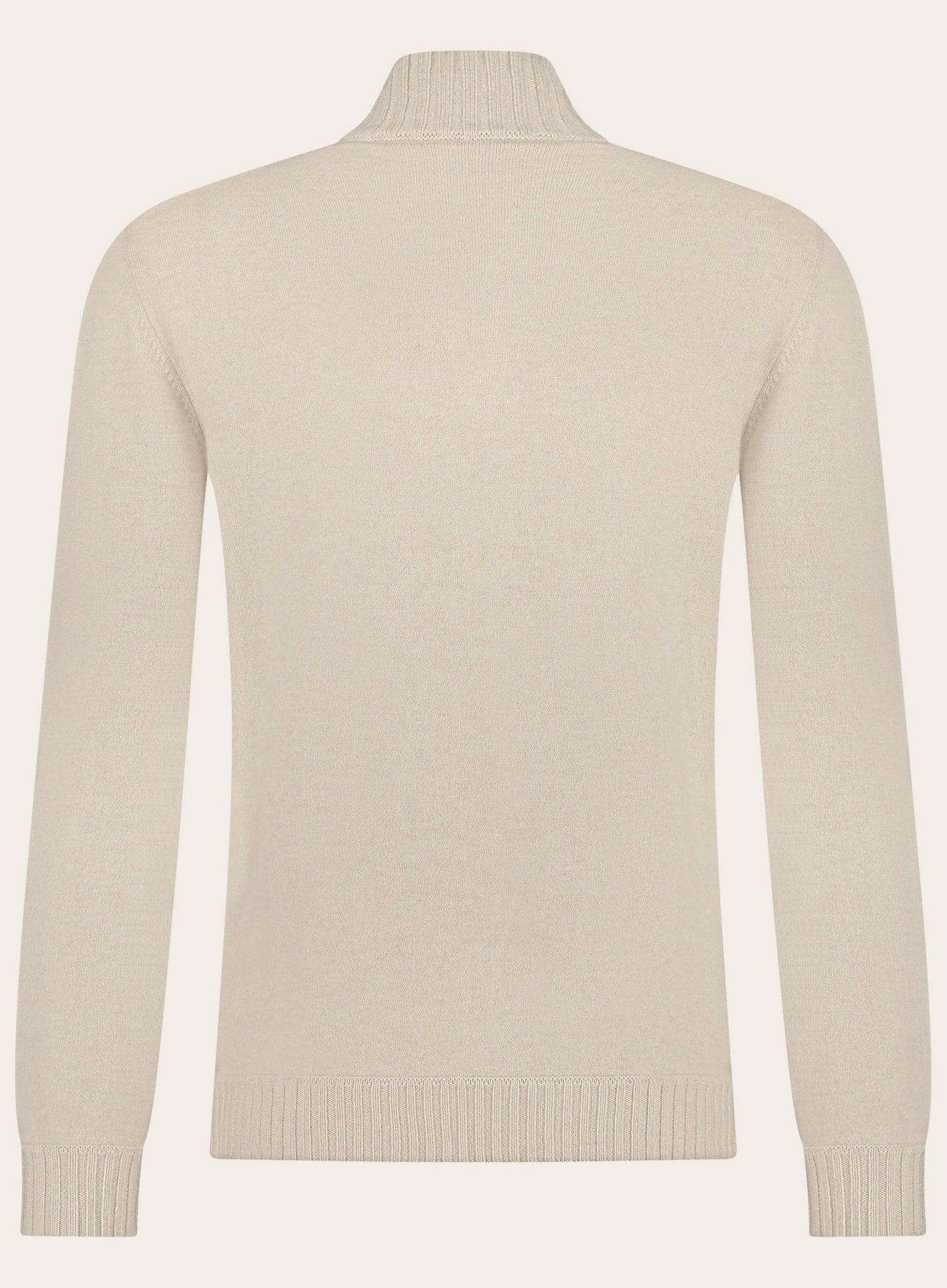 Ritsvest van cashmere | L.Beige 