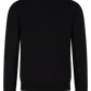 Buttonless polo van wol | Zwart