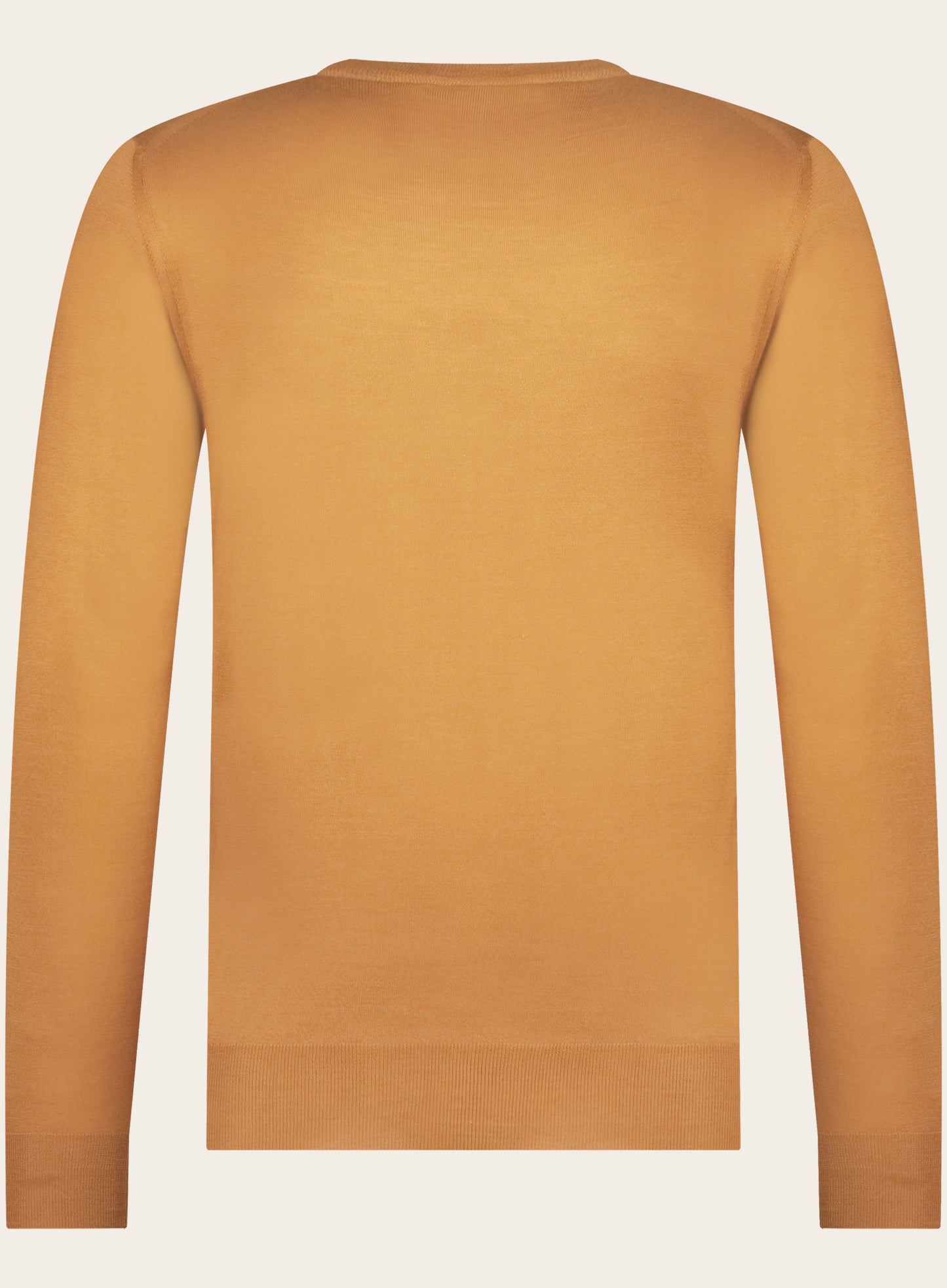 Slim-fit Argentina trui van cashmere en zijde | Oranje