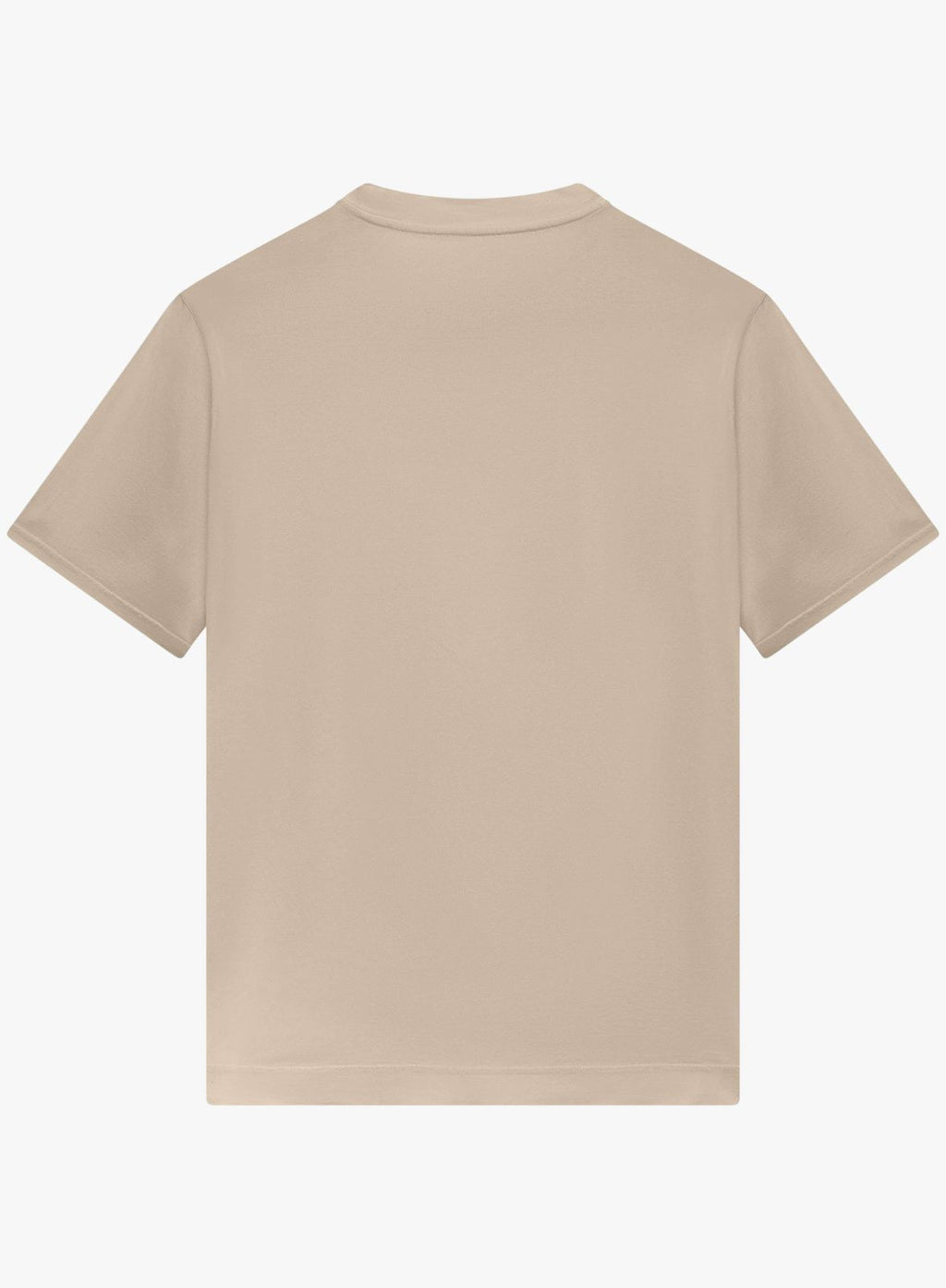 T-shirt van katoen | BG_TRANSPARENT | TAUPE BRUIN