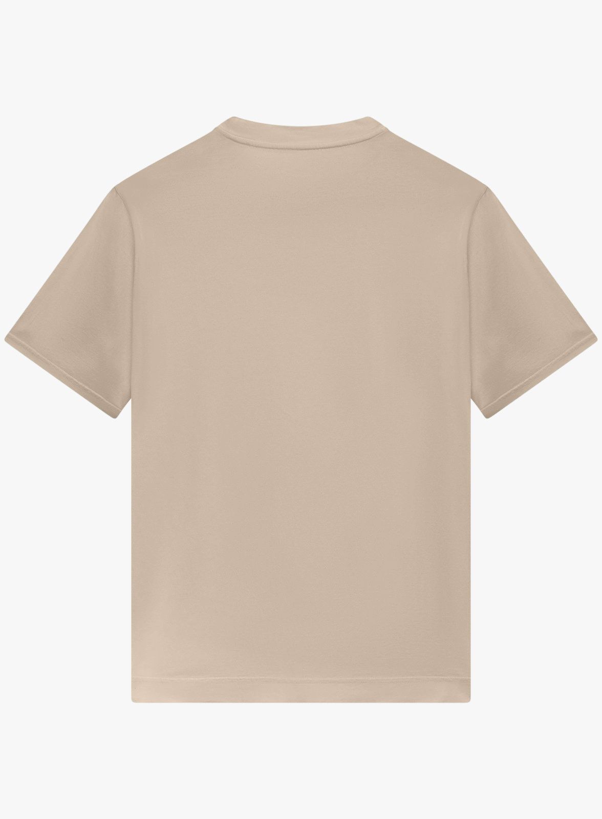 T-shirt van katoen | BG_TRANSPARENT | TAUPE BRUIN