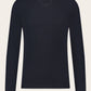 V-hals trui van cashmere | Marine 