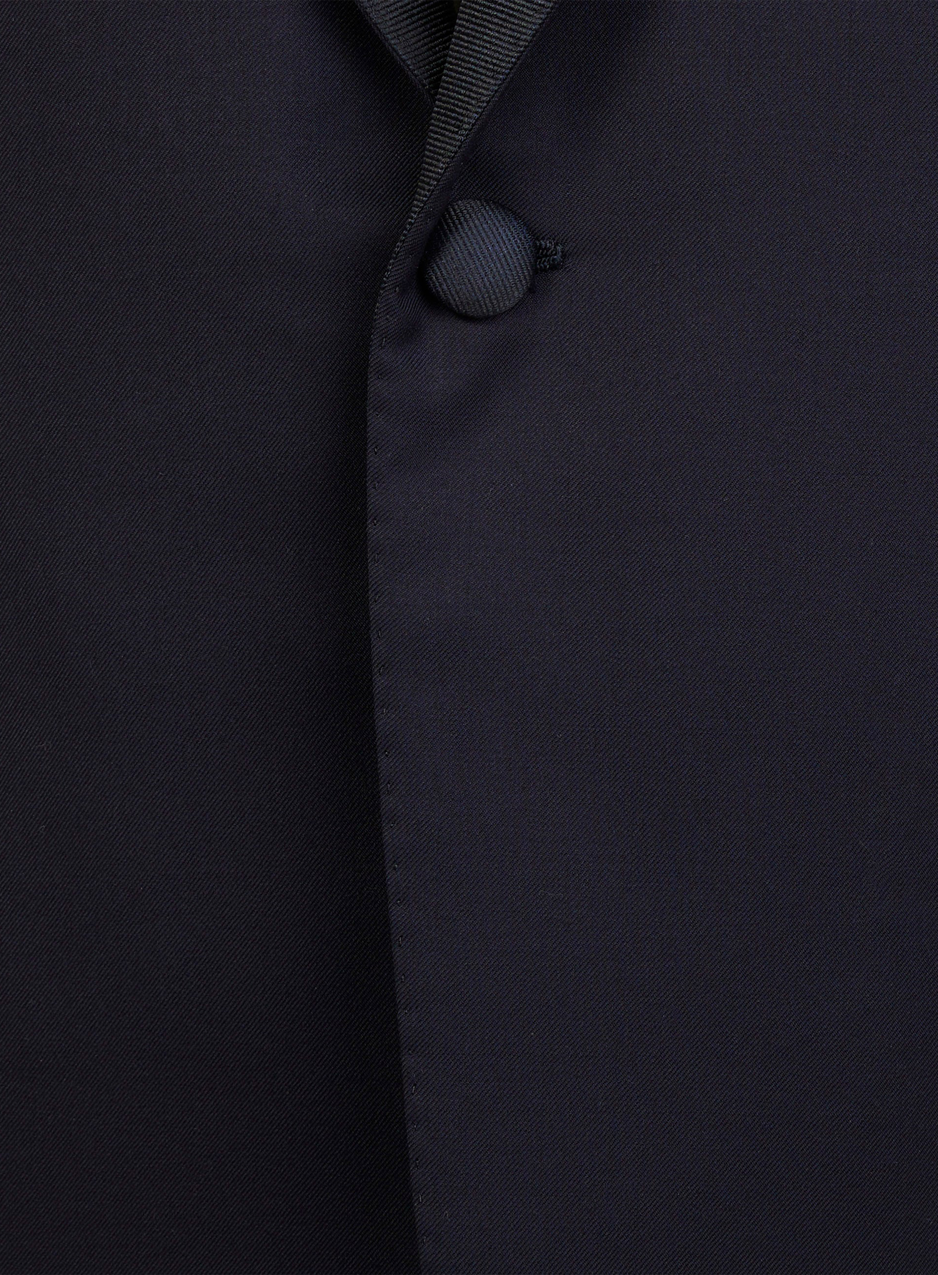 Handgemaakte tuxedo van wol | FULL_WIDTH | BLUE NAVY