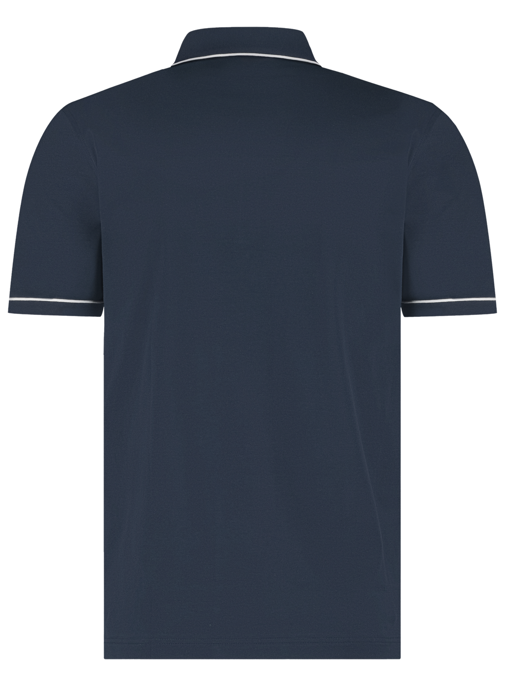 Buttonless polo van katoen | BLUE NAVY