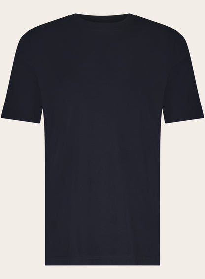 T-shirt van katoen | BLUE NAVY