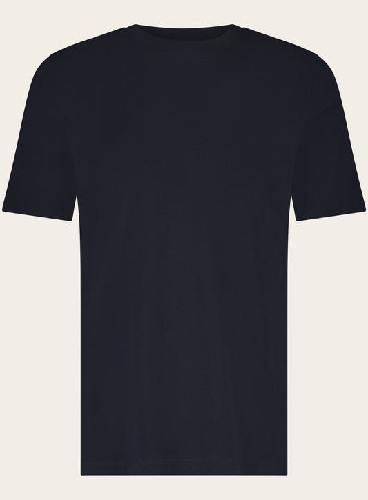 T-shirt van katoen | BLUE NAVY