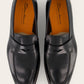 Carter penny loafers van leer | Zwart