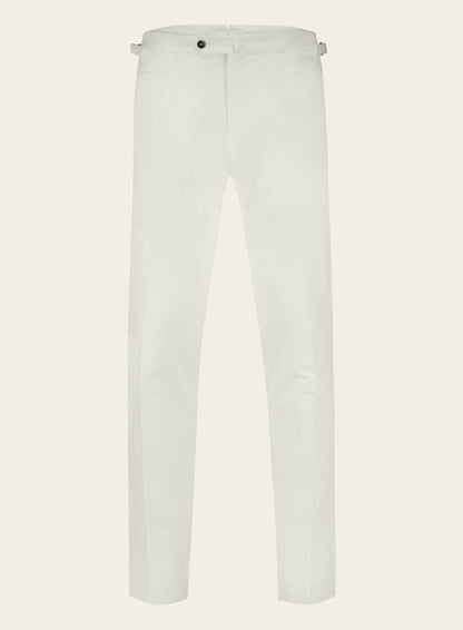 Pantalon van katoen | Wit