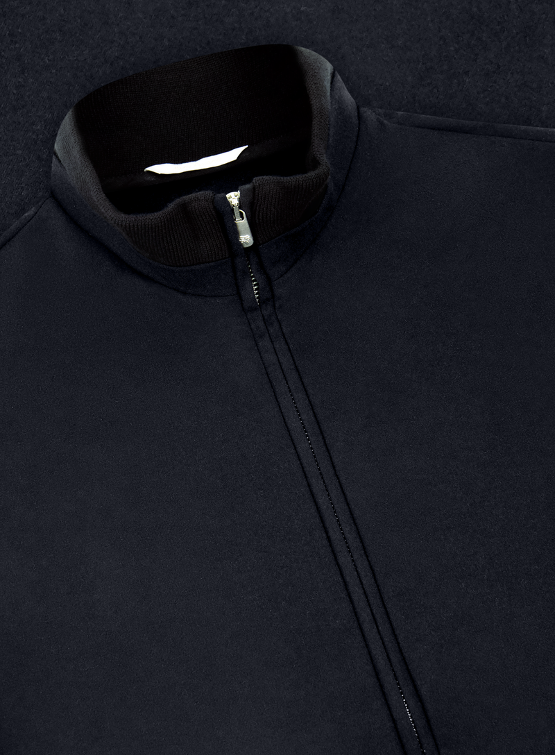 Bomberjack van cashmere | FULL_WIDTH | Zwart
