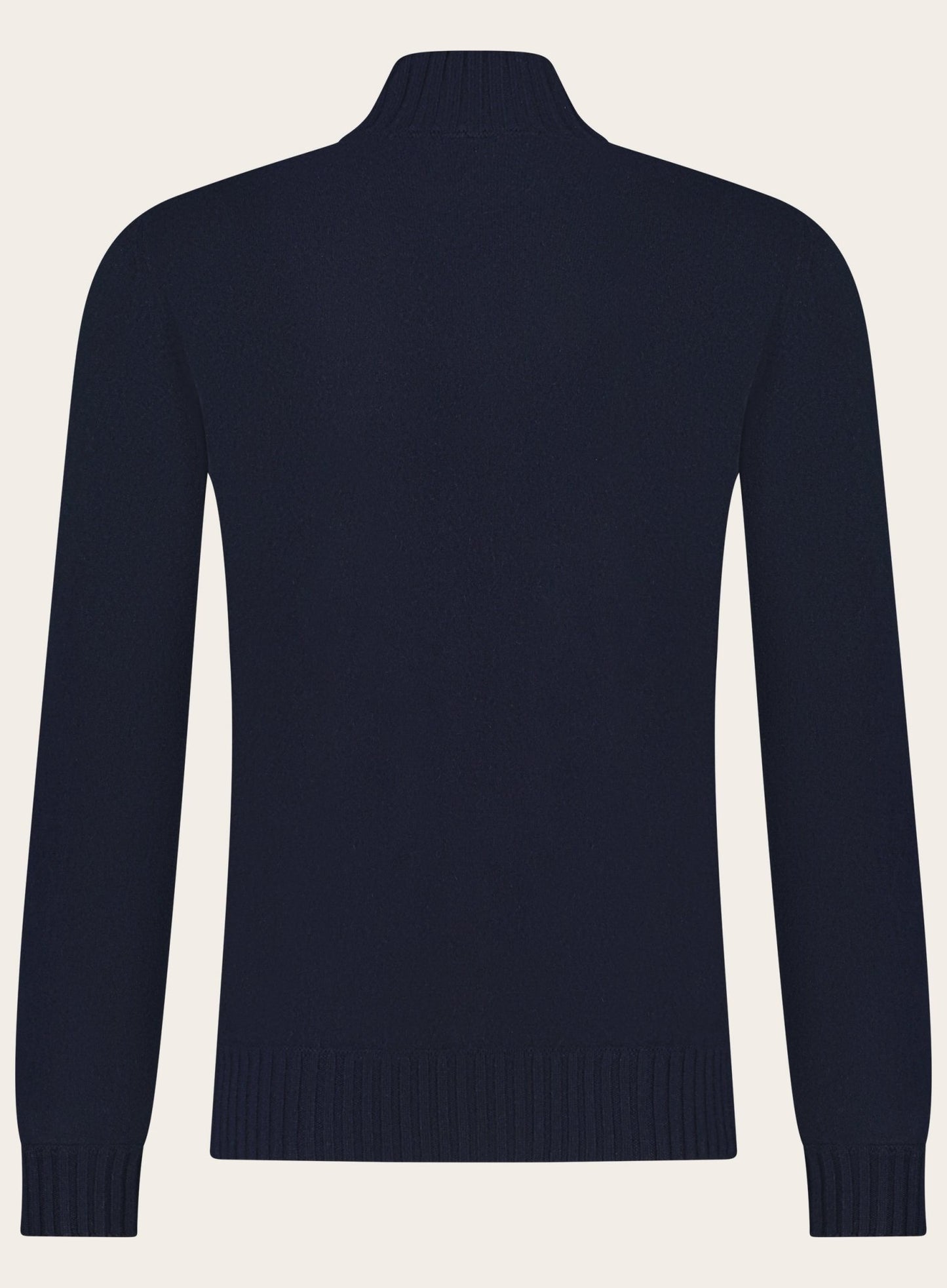 Ritsvest van cashmere | BLUE NAVY