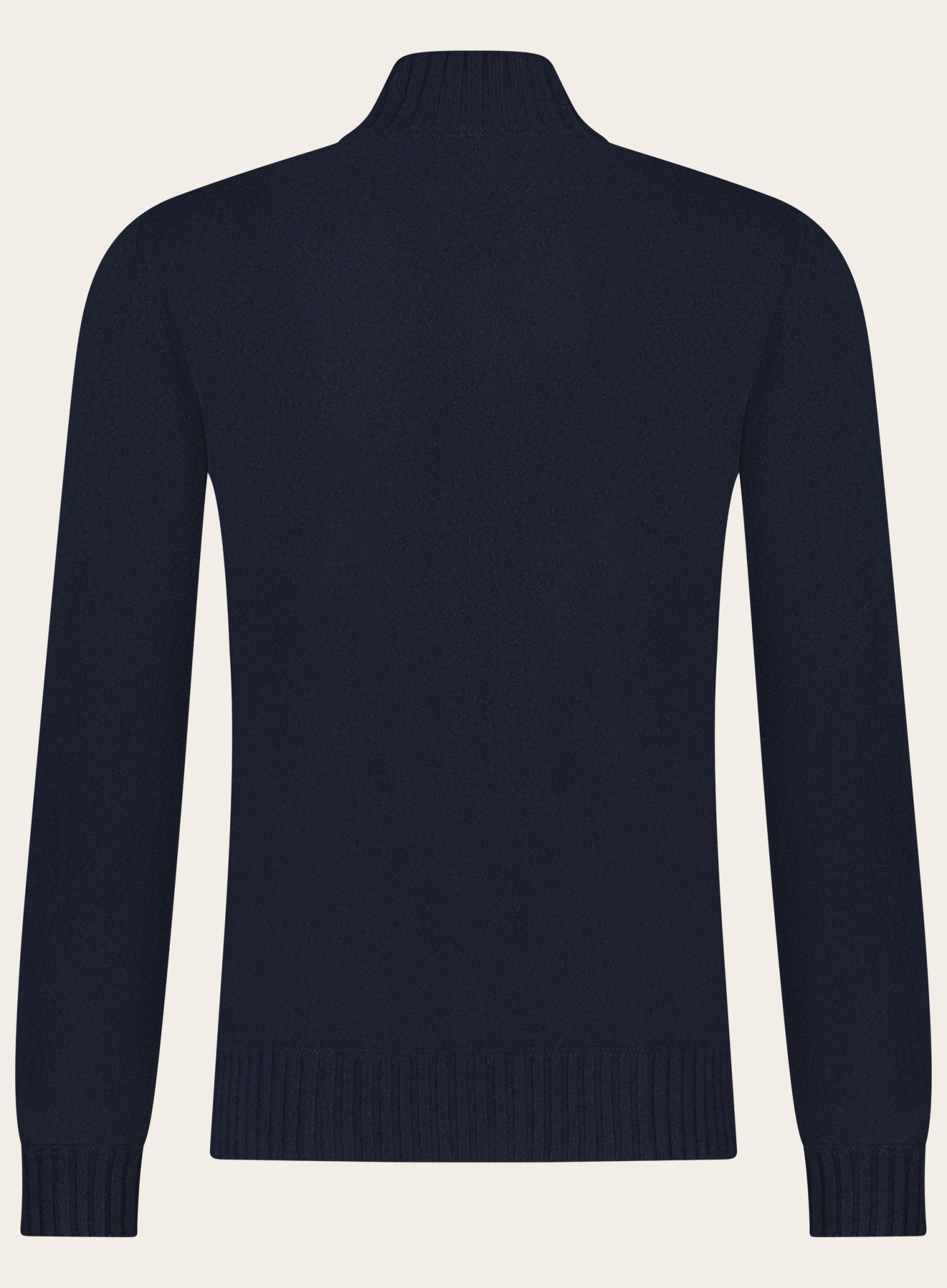 Ritsvest van cashmere | BLUE NAVY