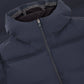 Gewatteerde jas met capuchon | BLUE NAVY