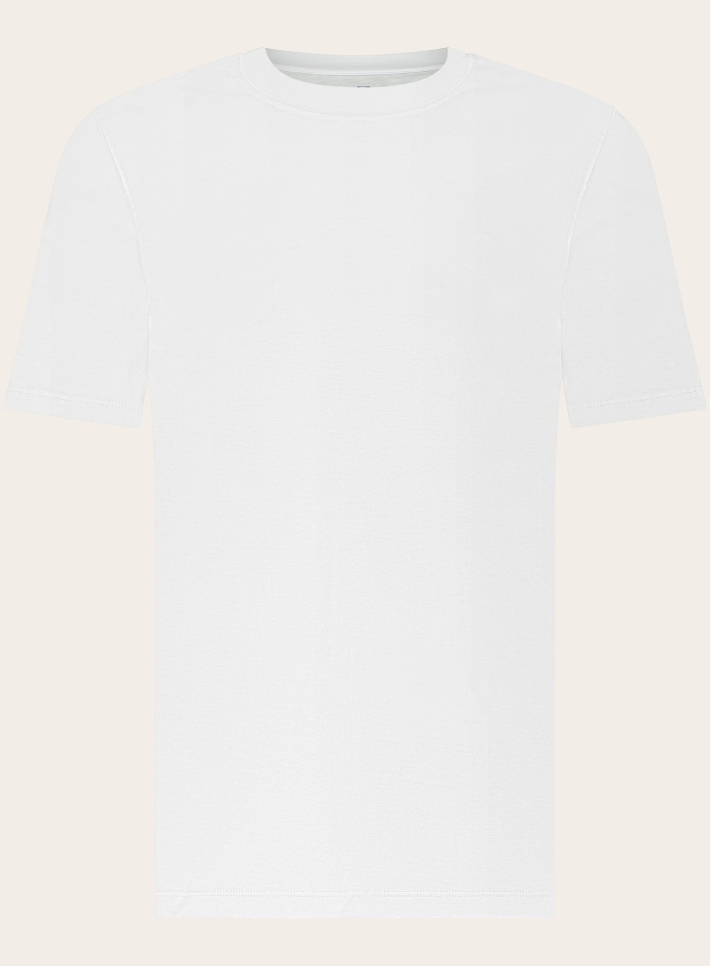 T-shirt van katoen | Wit