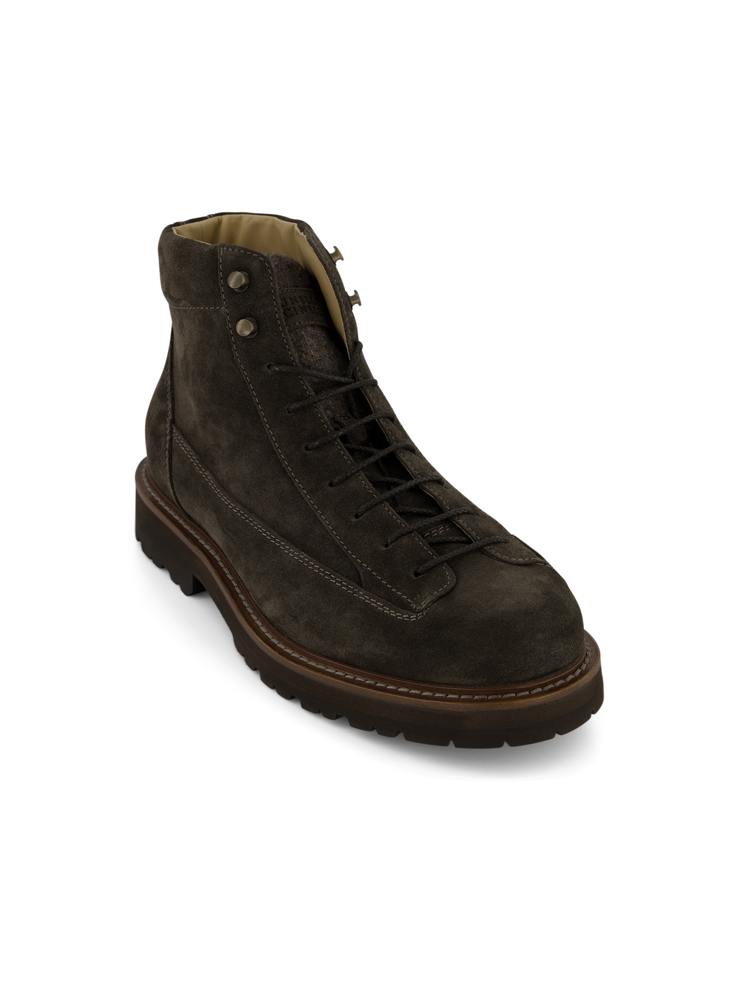 Outdoor boots van suéde | Bruin