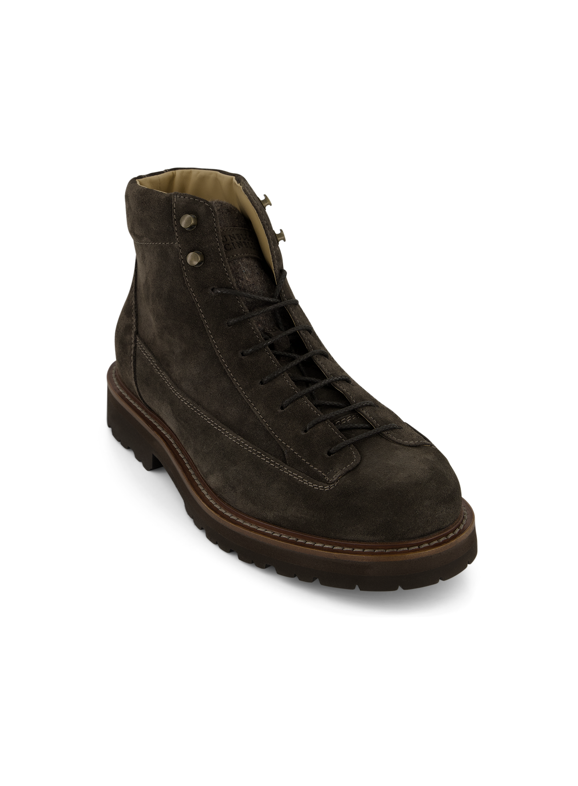 Outdoor boots van suéde | Bruin