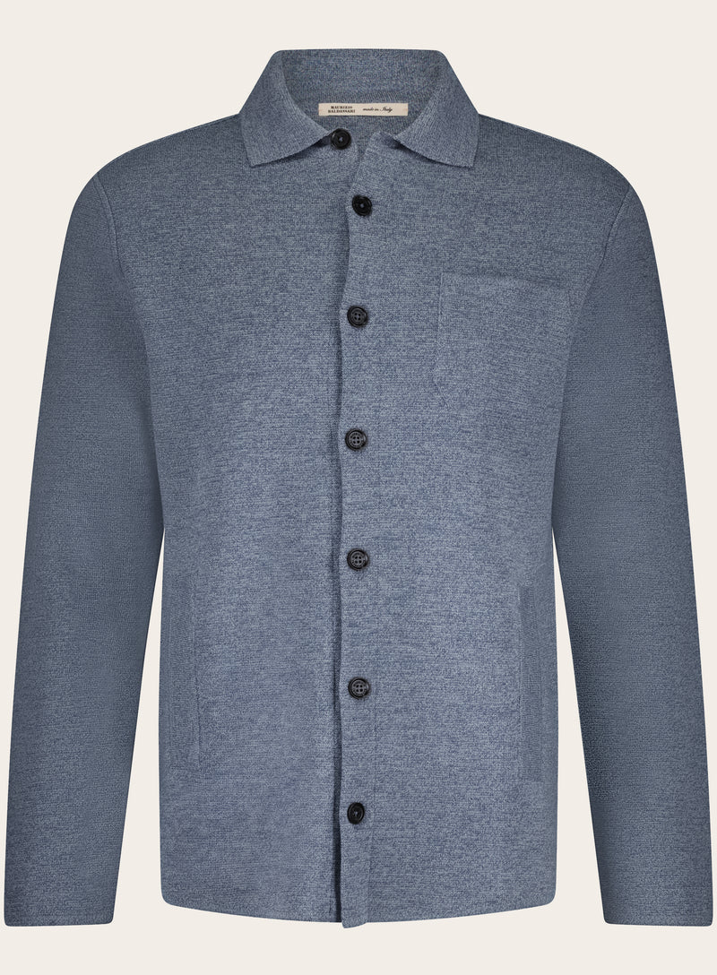Wool overshirt