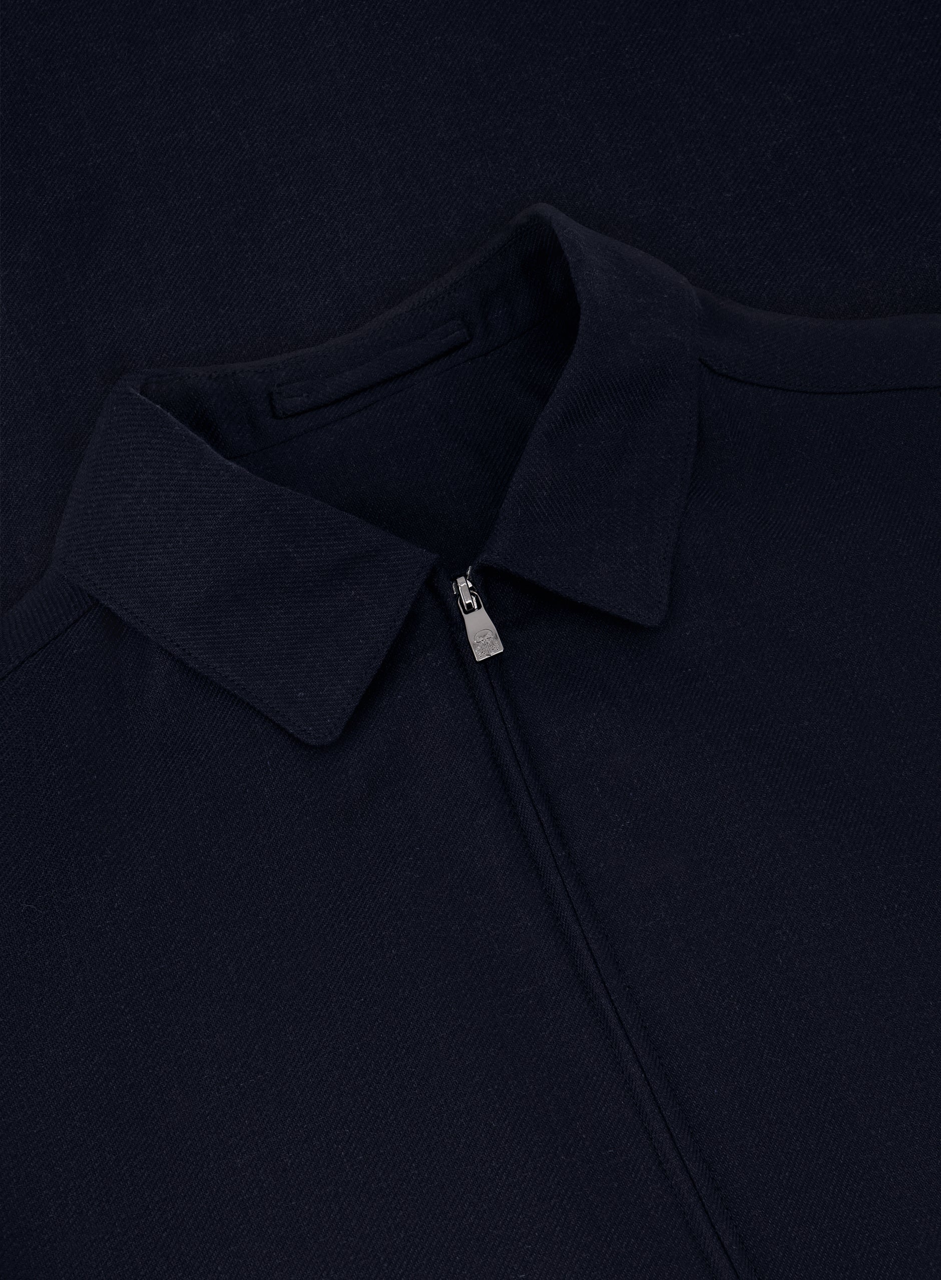 Overshirt van zijde | BLUE NAVY