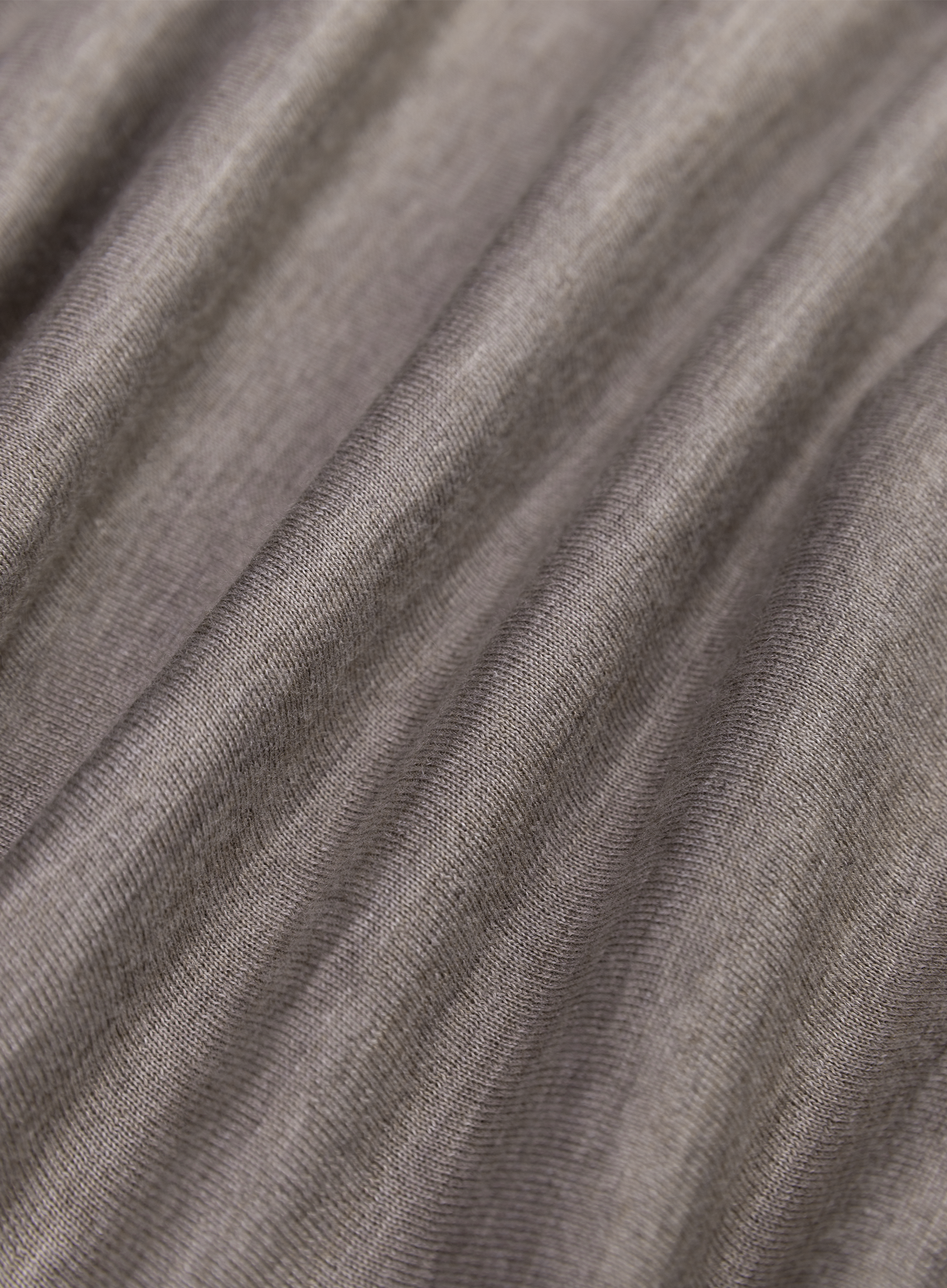 Polo van cashmere en zijde | FULL_WIDTH | TAUPE