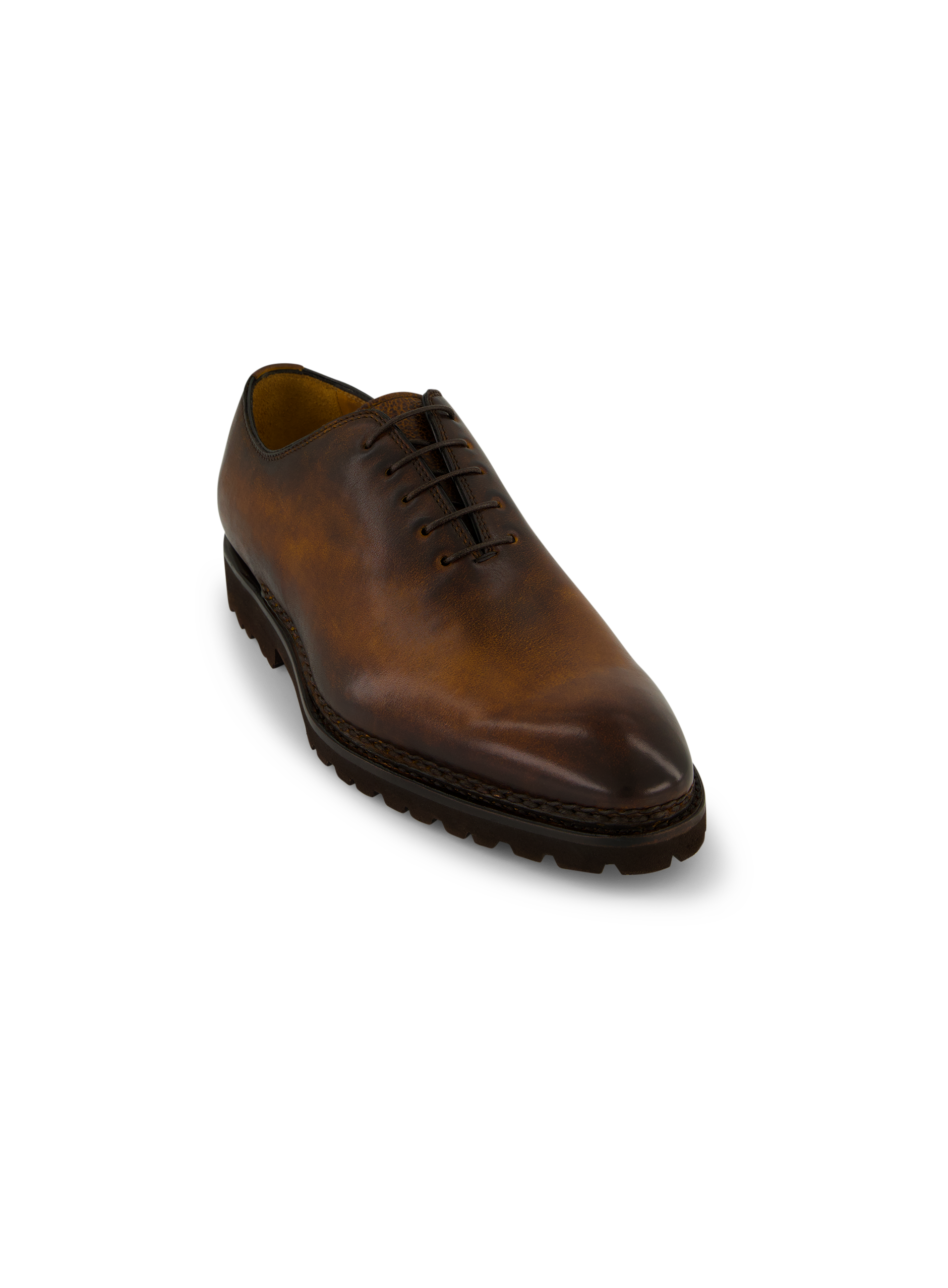 Veterschoenen van leer | D.Bruin