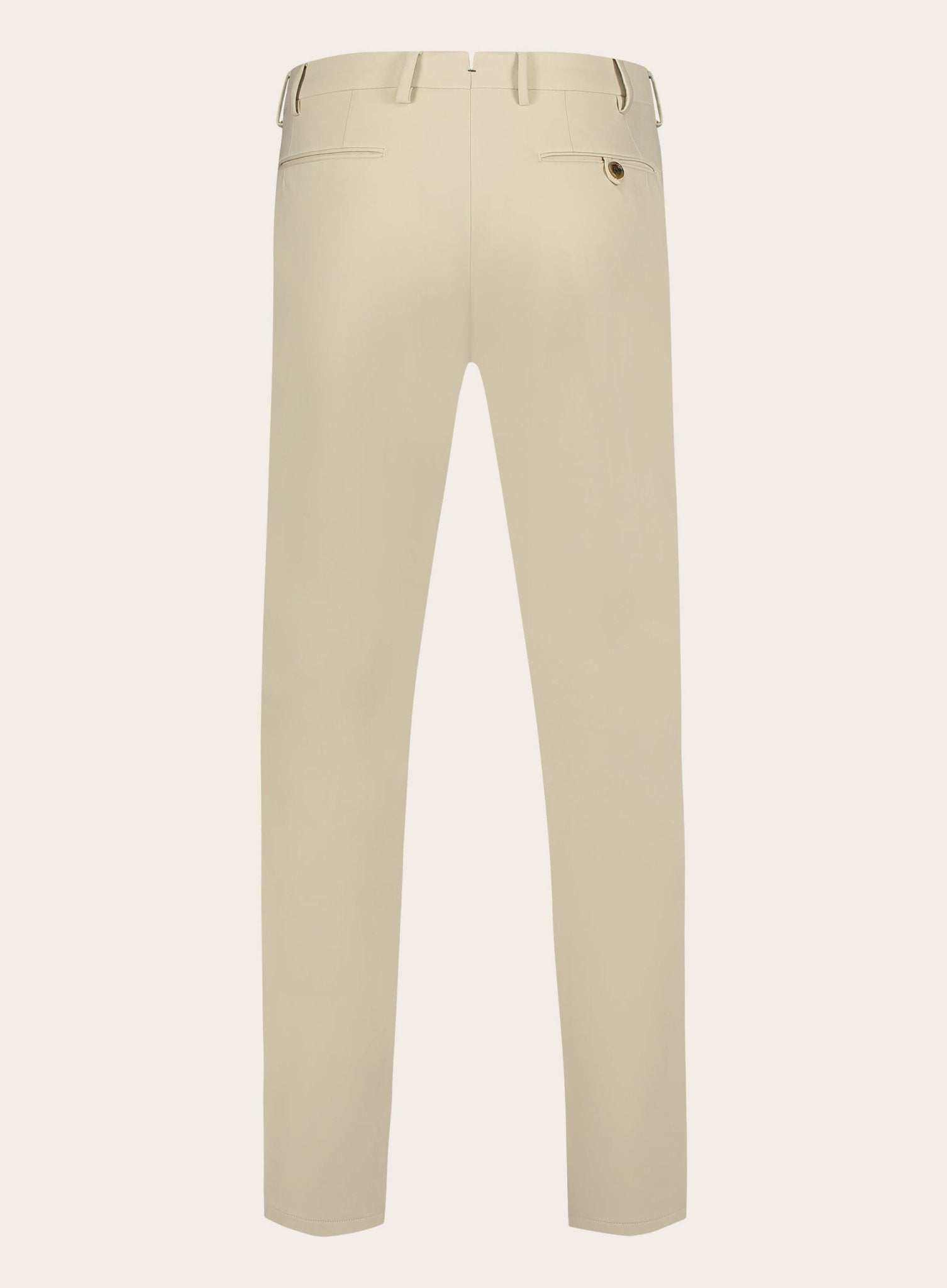 Pantalon met stretch | Beige