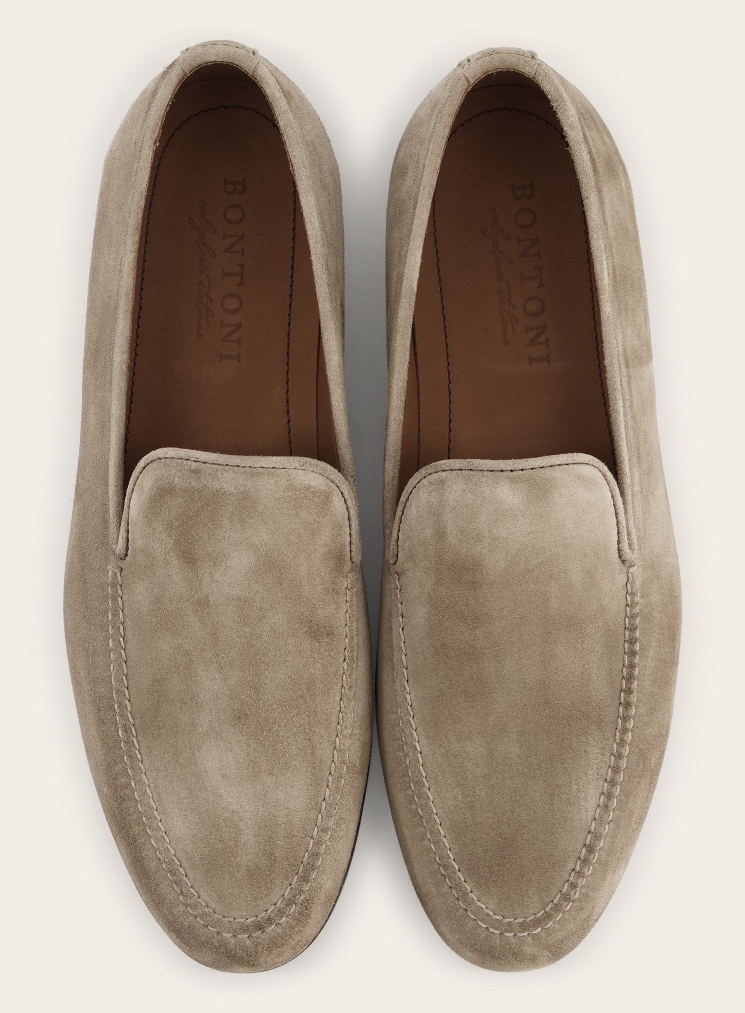 Suède loafers | TAUPE