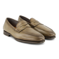 Penny loafers van leer | TAUPE