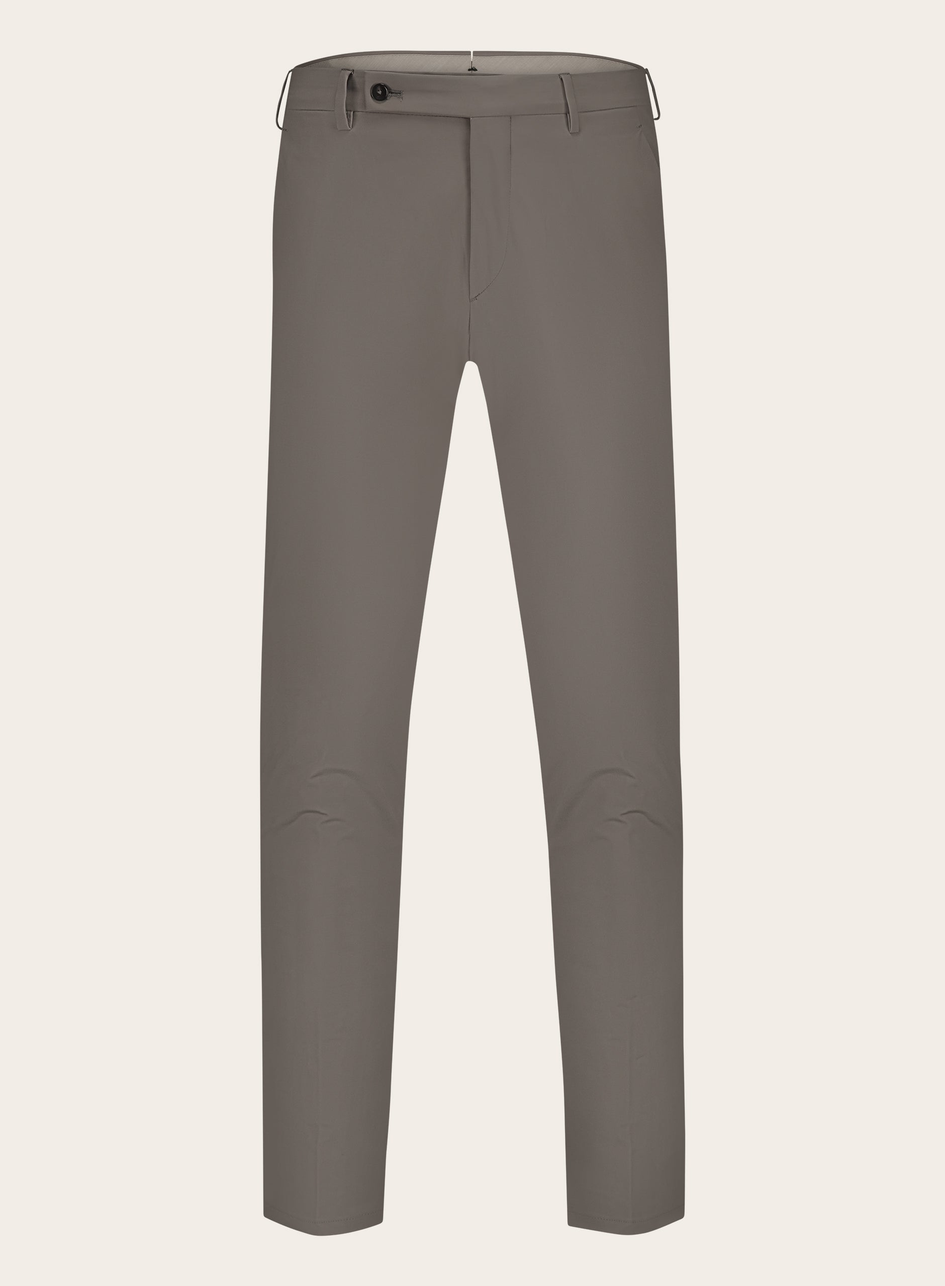 Pantalon met stretch | TAUPE