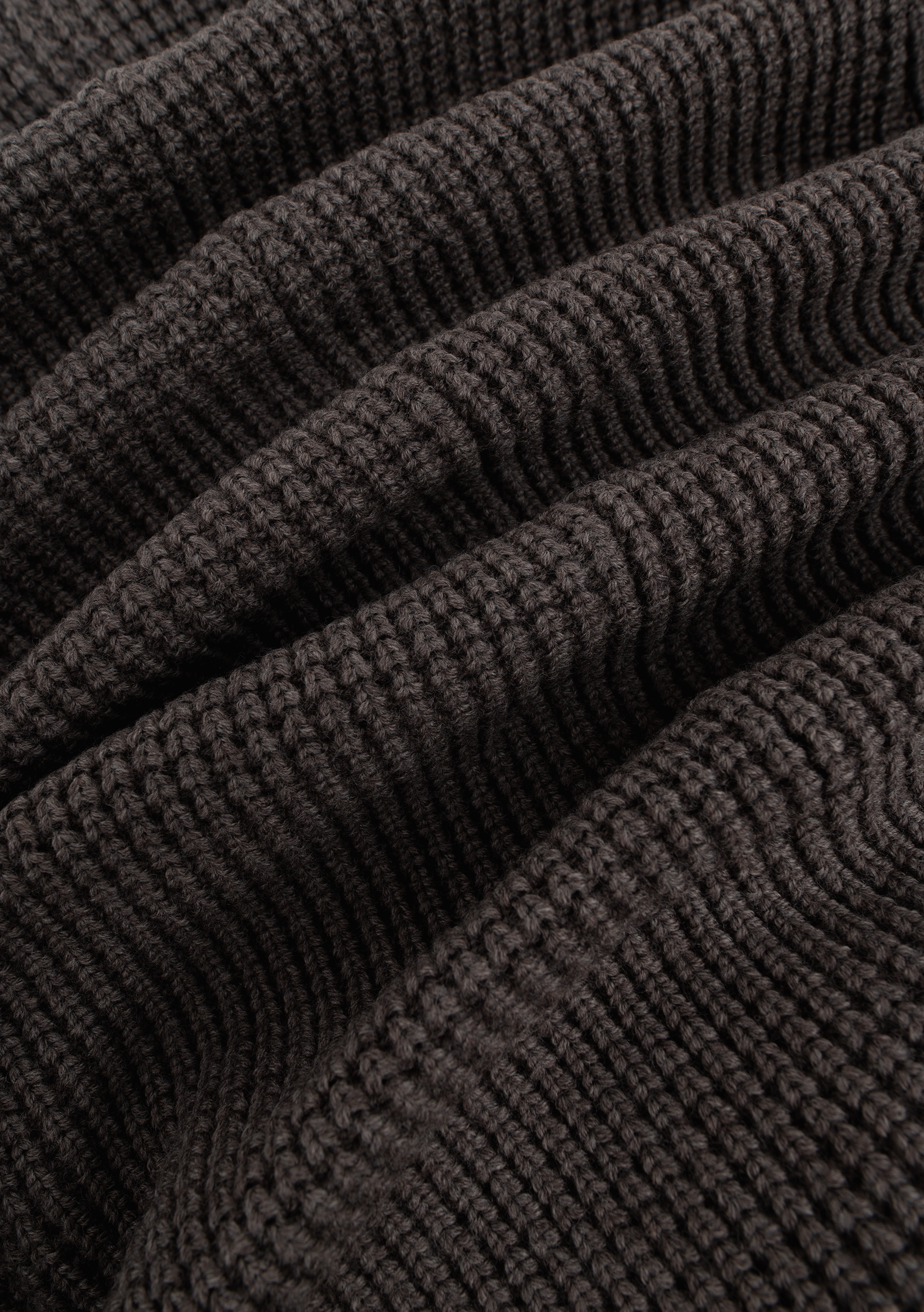 Knitted cardigan van scheerwol | FULL_WIDTH | TAUPE
