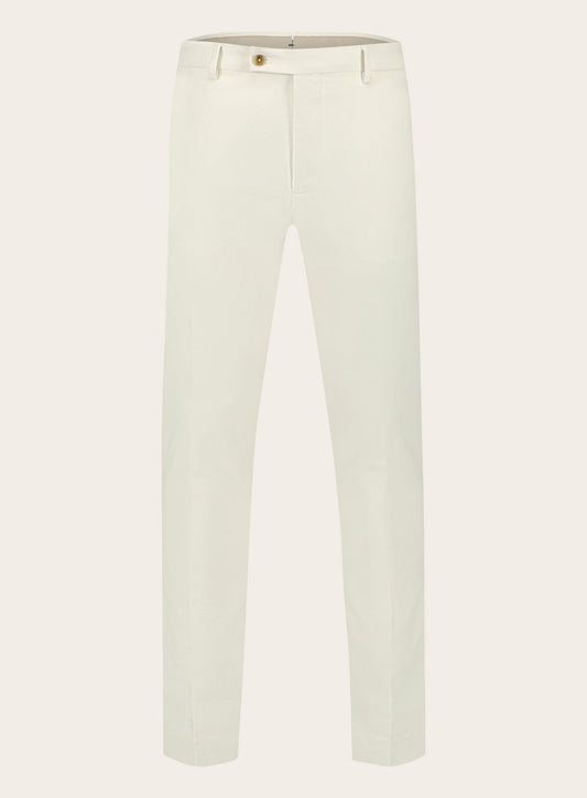 Pantalon van katoen | Wit