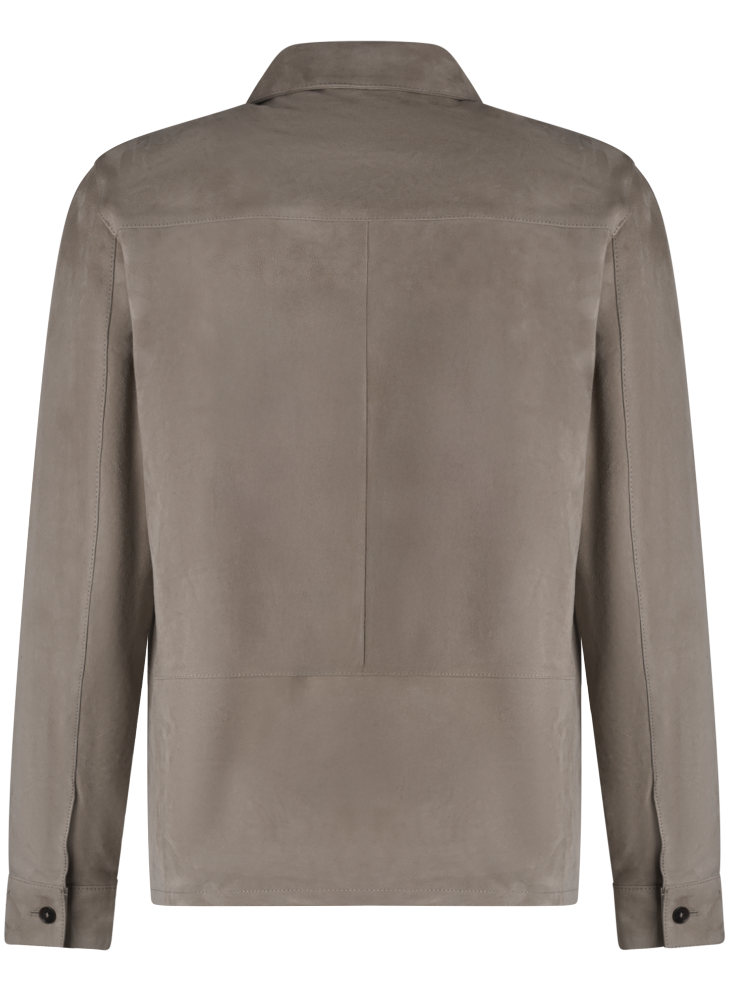 Dex overshirt van suėde | Beige