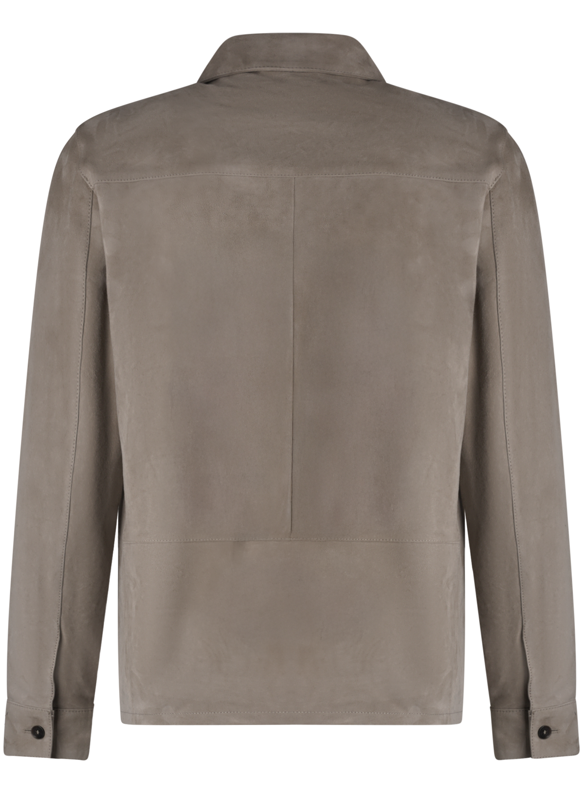 Dex overshirt van suėde | Beige
