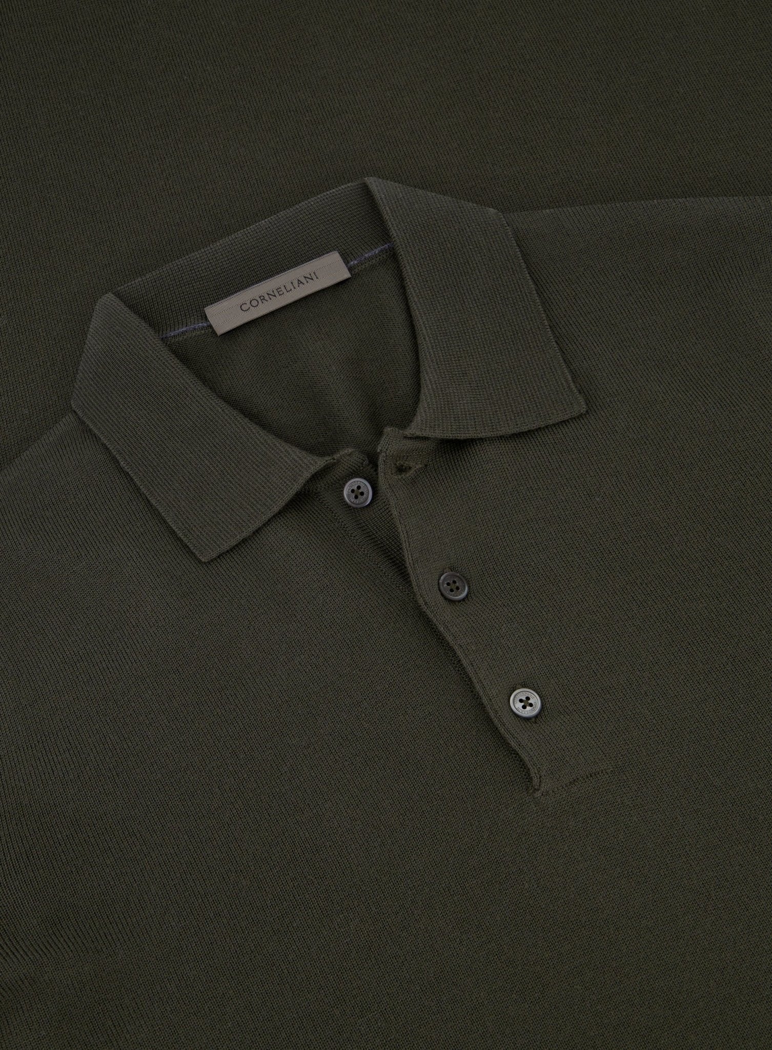 Poloshirt van wol | Corneliani 