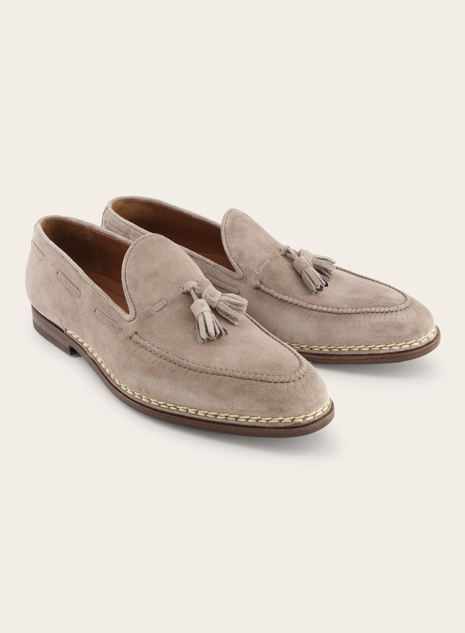 Suède loafers | TAUPE