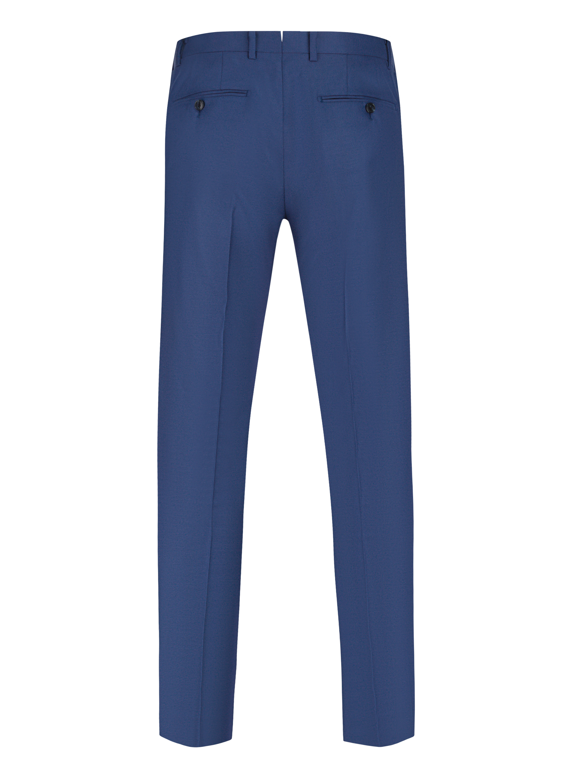 Driedelig pak van wol | Blauw