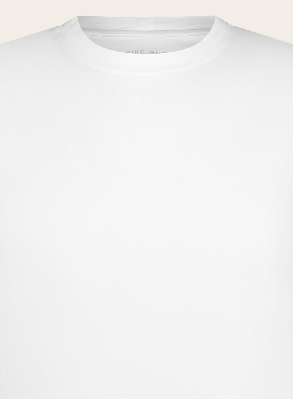 Crewneck T-shirt van katoen | FULL_WIDTH | Wit