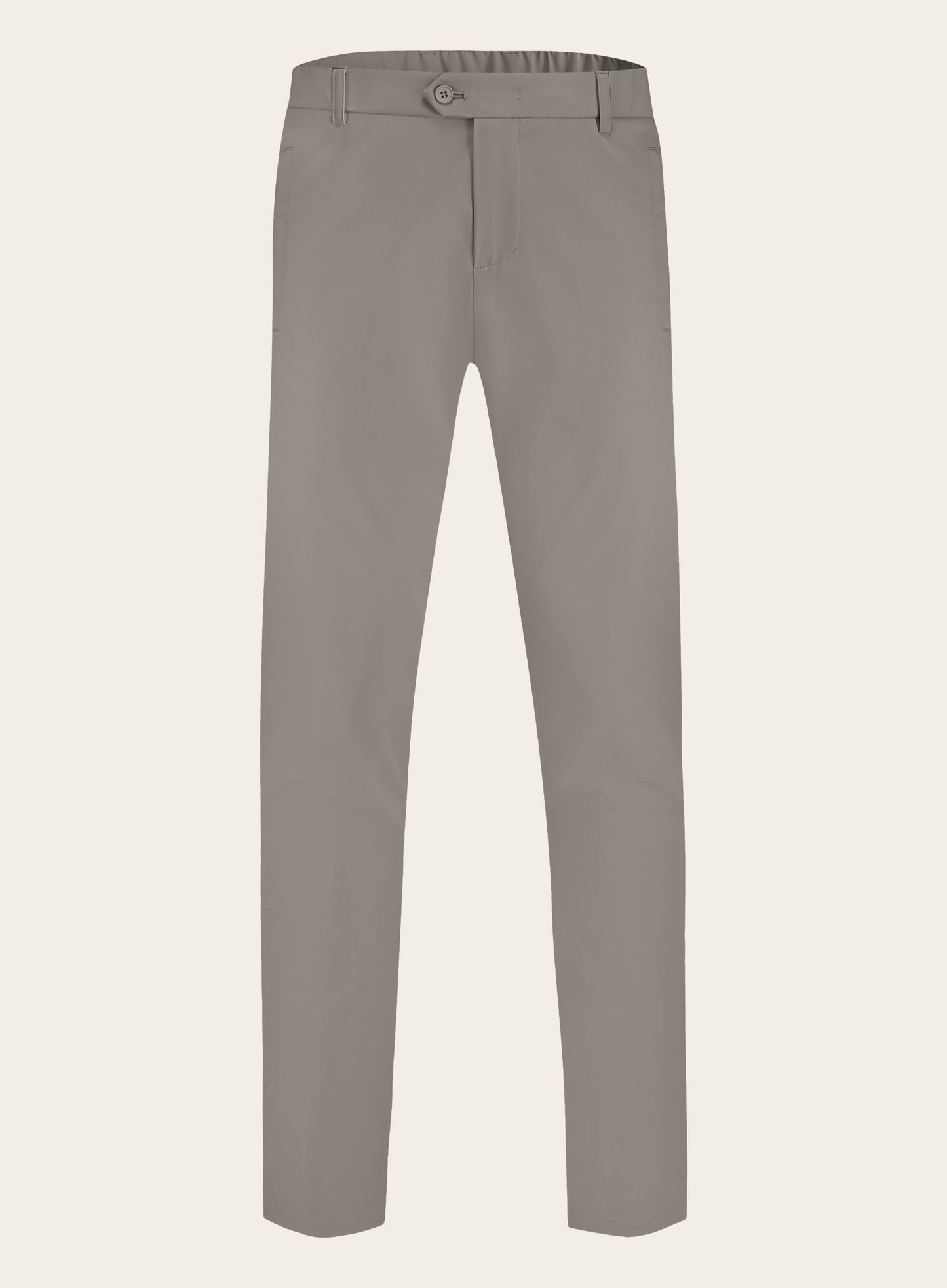 Pantalon met stretch | TAUPE