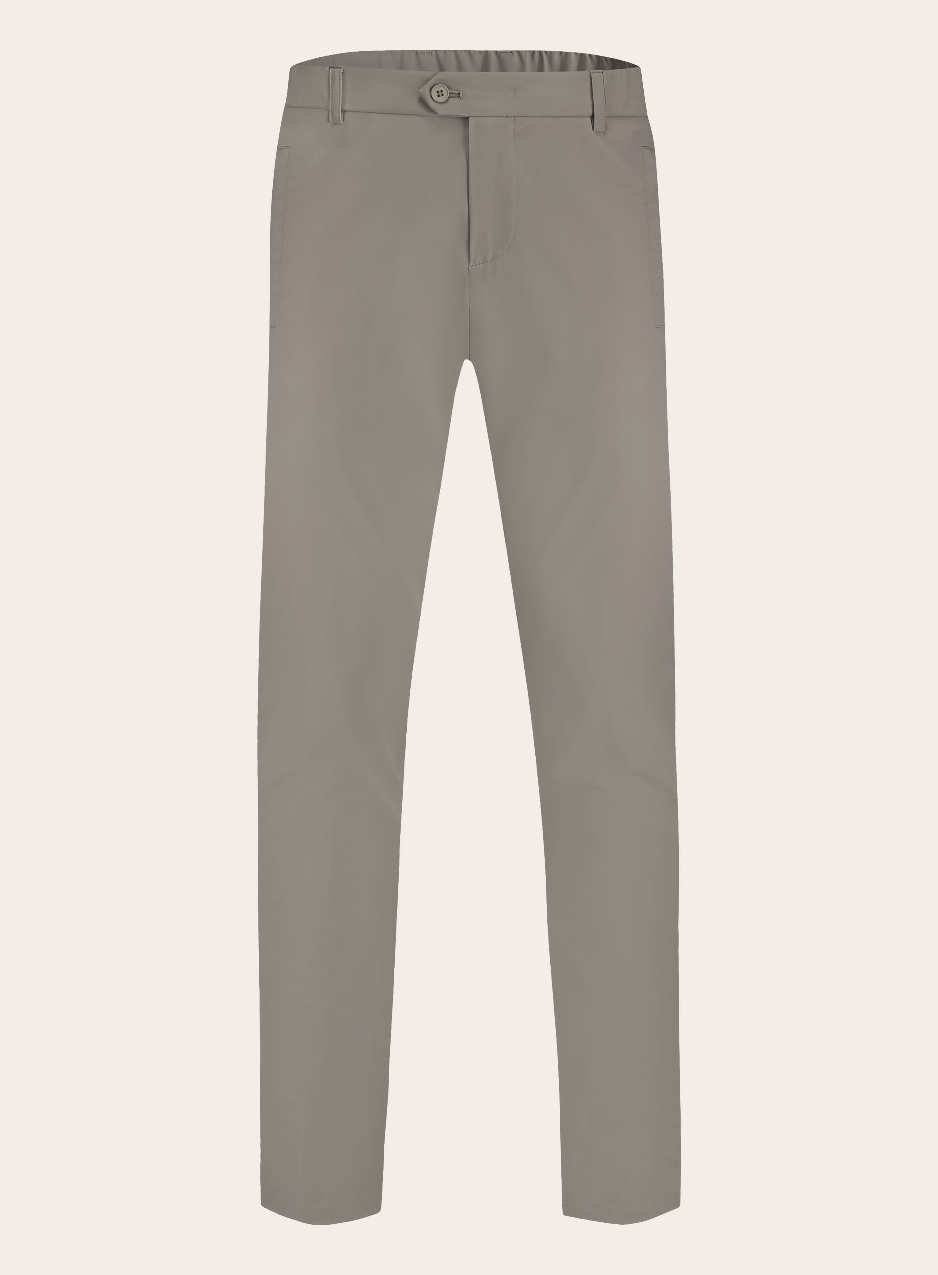 Pantalon met stretch | TAUPE