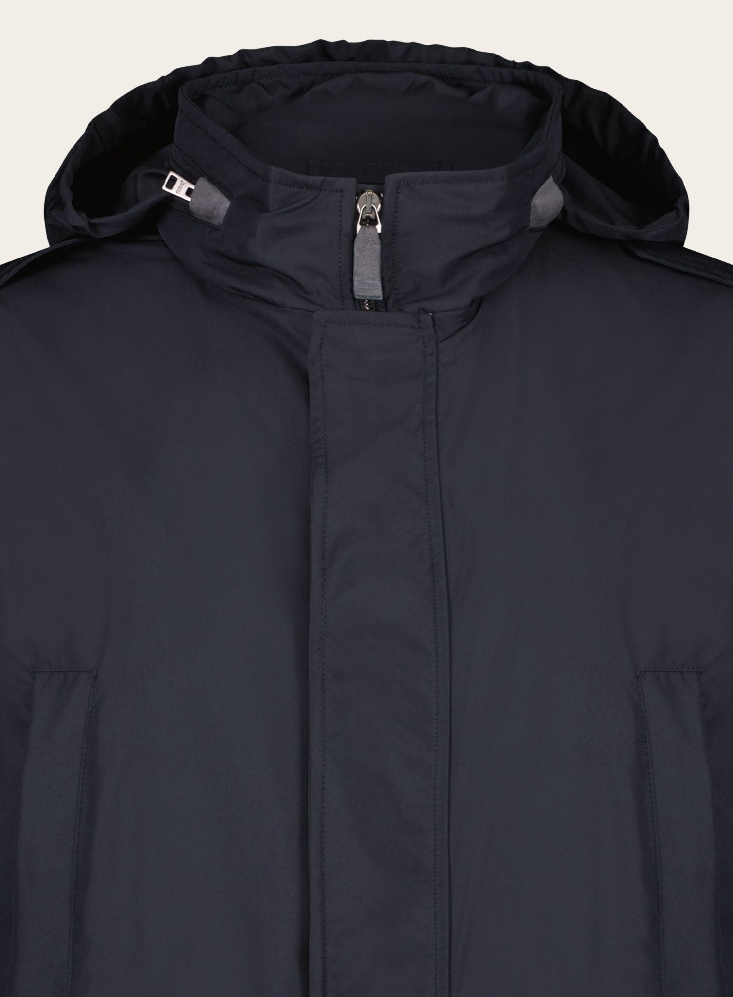 Parka met capuchon | BLUE NAVY